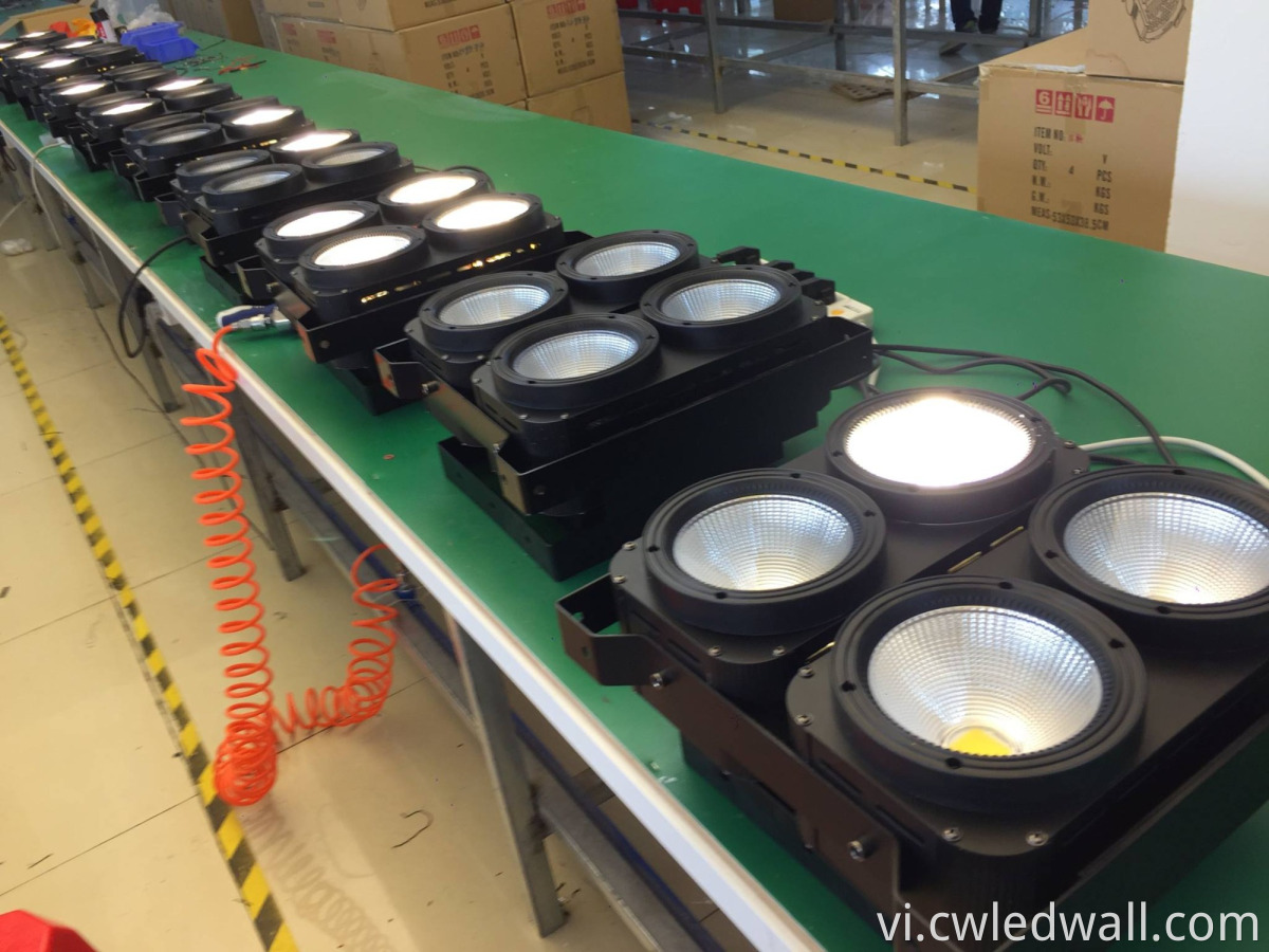 COB Blinder 400W on test